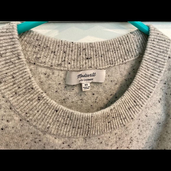 Madewell cashmere polka dot sweater size xs - Picture 3 of 3